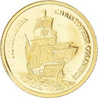 Monnaie, Palau, Santa Maria, Dollar, 2006, FDC, Or - Palau