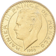 Monnaie, Monaco, Rainier III, 20 Francs, 1950, Paris, ESSAI, SUP - 1949-1956 Oude Frank