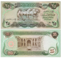 Iraq Banknotes Arabian Horses Bundle X 100 1982 XF Condition - Iraq