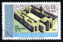 Türkiye 1967 Mi 2060 Sivas Health Center | Hospitals | Medicines - Used Stamps