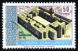 Türkiye 1967 Mi 2060 Sivas Health Center | Hospitals | Medicines - Oblitérés