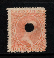 2446C - SPAIN -1889  - SC#:270 - KING ALFONSO XIII - PERFORATE - Nuevos