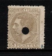 2447C- SPAIN -1879 - SC#:251- KING ALFONSO XII - PERFORATE - Nuevos