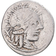 Monnaie, Papiria, Denier, 121 BC, Rome, TB, Argent, Crawford:279/1 - Repubblica (-280 / -27)