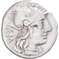 Monnaie, Aburia, Denier, 132 BC, Rome, TB+, Argent, Crawford:250/1 - Röm. Republik (-280 / -27)