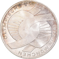 Monnaie, République Fédérale Allemande, 10 Mark, 1972, Stuttgart, SUP - Altri & Non Classificati