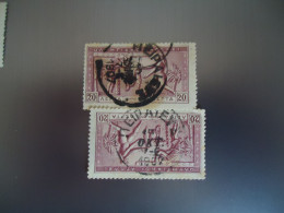 GREECE USED STAMPS   2  OLYMPIC GAMES POSTMARK ΠΕΙΡΑΙΕΥΣ 1907 - Used Stamps