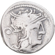 Monnaie, Servilia, Denier, 127 BC, Rome, TB+, Argent, Crawford:264/1 - Republiek (280 BC Tot 27 BC)