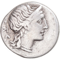 Monnaie, Herennia, Denier, 108-107 BC, Rome, TTB, Argent, Crawford:308/1a - Republiek (280 BC Tot 27 BC)