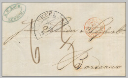 Vorphila Lübeck Seltener Thurn Und Taxis Stempel-16-1149 - Lubeck