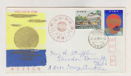 JAPAN 1968 HIMEJI Nice  Cover To Austria - Brieven En Documenten