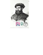 Romania - Maxicard 1971- F. De Magellan - Famous Portuguese Navigator, Who Undertook The First Trip Around The Earth - Engravings