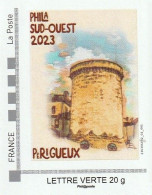 MTAM PHILA SUD-OUEST 2023 (Périgueux, 24-Dordogne-Périgord) , Tour Mataguerre, Dessiné Par Pierre Bara - Ungebraucht