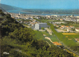 07 - Le Pouzin - Vue Générale, Le Pont Sur Le Rhône Et La Zone Industrielle - Le Pouzin