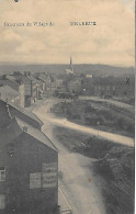 BELGIQUE -  1918 -  MELREUX - PANORAMA DU VILLAGE - VOIR LE VERSO TIMBRE ET CACHET - Hotton