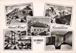 La Grave * Le Nouvel Hôtel Castillan * Cp 5 Vues - Andere & Zonder Classificatie