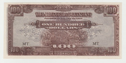 Malaya (Japanese Occupation) 100 Dollars 1944 P-M8a UNC - Malaysia