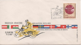 Yugoslavia, International Motor Cycle Cross Price Of Croatia, Zabok 1967 - Moto