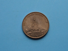 NOTRE-DAME DE LOURDES - SANCTUAIRES NOTRE-DAME Lourdes ( Voir / See > Scans ) 34 Mm. ! - Souvenirmunten (elongated Coins)