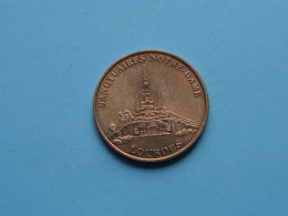 NOTRE-DAME DE LOURDES - SANCTUAIRES NOTRE-DAME Lourdes ( Voir / See > Scans ) 34 Mm. ! - Elongated Coins