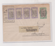 MADAGASCAR 1927 Postal Stationery Cover To Germany - Cartas & Documentos