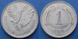 CHILE - 1 Centesimo 1961 KM# 189 Monetary Reform (1960-1975) - Edelweiss Coins - Chili