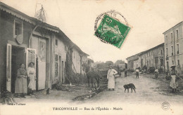 Triconville * La Rue De L'épichée * Mairie * Attelage Villageois - Sonstige & Ohne Zuordnung