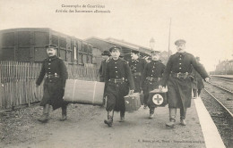 Courrières * La Catastrophe * Arrivée Des Sauveteurs Allemands à La Gare * Mine Mineurs - Sonstige & Ohne Zuordnung