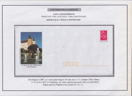 PAP. LAMOUCHE. LE CHATEAU DES DUCS DE WURTEMBERG 25200 MONTBELIARD. 2007 - PAP: Ristampa/Lamouche