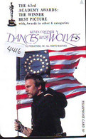 Télécarte Japon * CINEMA * FILM * DANCES WITH WOLVES  (4416)  * MOVIE *  JAPAN Phonecard * Kino - Kino