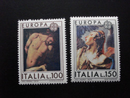 Italie - Europa 1975  "Tableaux"  Y.T. 1222/1223 - Neuf ** - Mint MNH - 1975