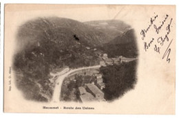 Mazamet Routes Des Usines Circulee En 1905 - Mazamet