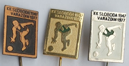 KK Sloboda Varazdin Croatia Bowling Club 3 Pieces PIN A8/3 - Bowling