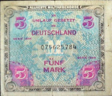 ALLEMAGNE/GERMANY * 5 Mark * Date 1944 * État/Grade TTB/VF * Pick 193b - Autres & Non Classés