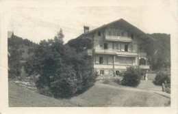 Chesieres, Switzerland Villars S. Ollon Villa HOTEL DU CHAMOSSAIRE 1932 Real Photo Postcard - Ollon