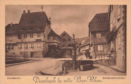 Dambach * Bärenbrunnen * Place Du Village Fontaine - Dambach-la-ville