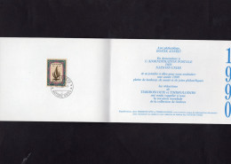 GENEVE -  Nations-Unies (1989-1990) - Timbre Droits De L'Homme Sur Document Philatélique Offert Par Timbroscopie - Brieven En Documenten