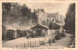 Aix Les Bains * La Gare Du Revard Et Hôtel Bernascon * Le Train * Ligne Chemin De Fer - Aix Les Bains