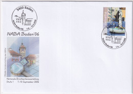 W95 / Michel 1979 Auf Illustriertem  Brief  Mit Sonderstempel NABA BADEN 2006 - Storia Postale