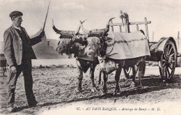 Agriculture - AU PAYS BASQUE - Attelage De Boeufs - MD - Carte Postale Ancienne - Spannen