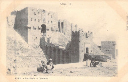 SYRIE - ALEP - Entrée De La Citadelle - Carte Postale Ancienne - Siria