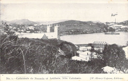 NOUVELLE CALEDONIE - Nouméa - Cathédrale Et Artillerie - H CAPORN - Carte Postale Ancienne - Nouvelle Calédonie