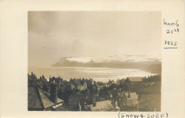 Ravenscar Village 1925 Snow - Scarborough