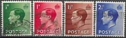 GREAT BRITAIN #   FROM 1936  STAMPWORLD 193-96 - Gebraucht