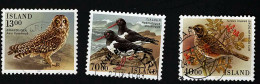 1987 Birds Michel IS 668 - 671 Stamp Number IS 642 - 645 Yvert Et Tellier IS 621 - 624 - Gebraucht