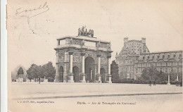 *** 75  *** PARIS  L'arc De Triomphe Du Carrousel  Timbrée TTB - Tour Eiffel