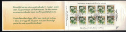 1993 Finland, Flowers, FD Stamped Booklet. M 1217. - Used Stamps