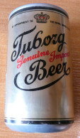 TUBORG Beer 1990s Vintage Can AS IS Empty 330ml Canette Lata Dose Blikje Puszka - Latas