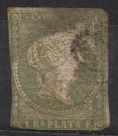 2462A - SPAIN - 1855 - SC#:38 - USED - ISABELLA II - Neufs