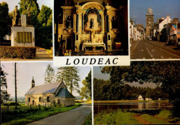 LOUEDAC    ( COTES D' ARMOR )    MULTI-VUES - Loudéac
